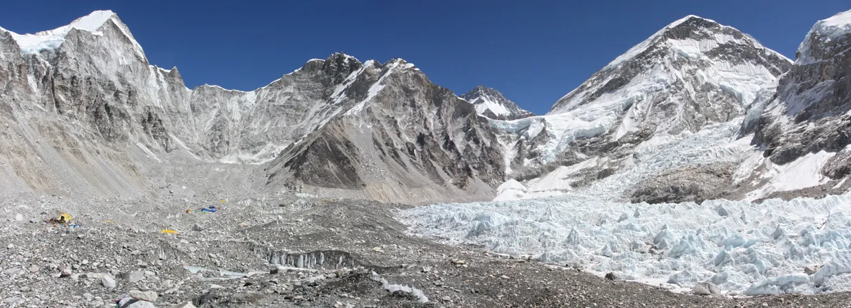 Everest-Basislager-Panorama