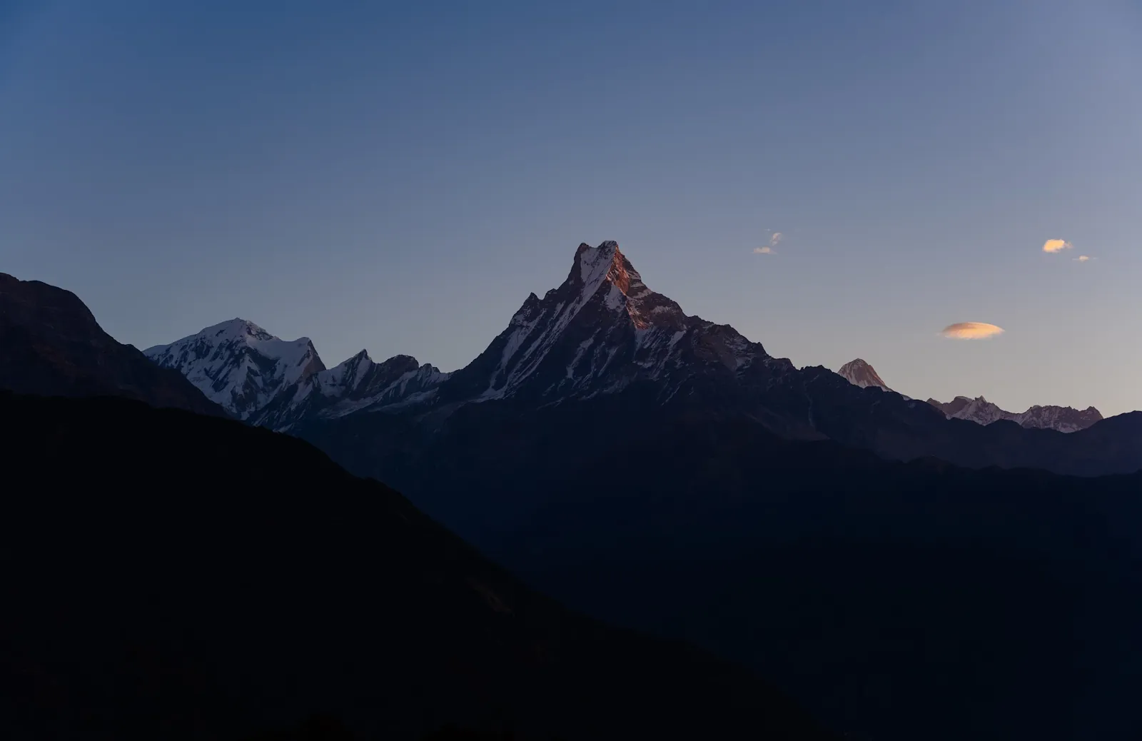 Machhapuchhre from Australian Camp